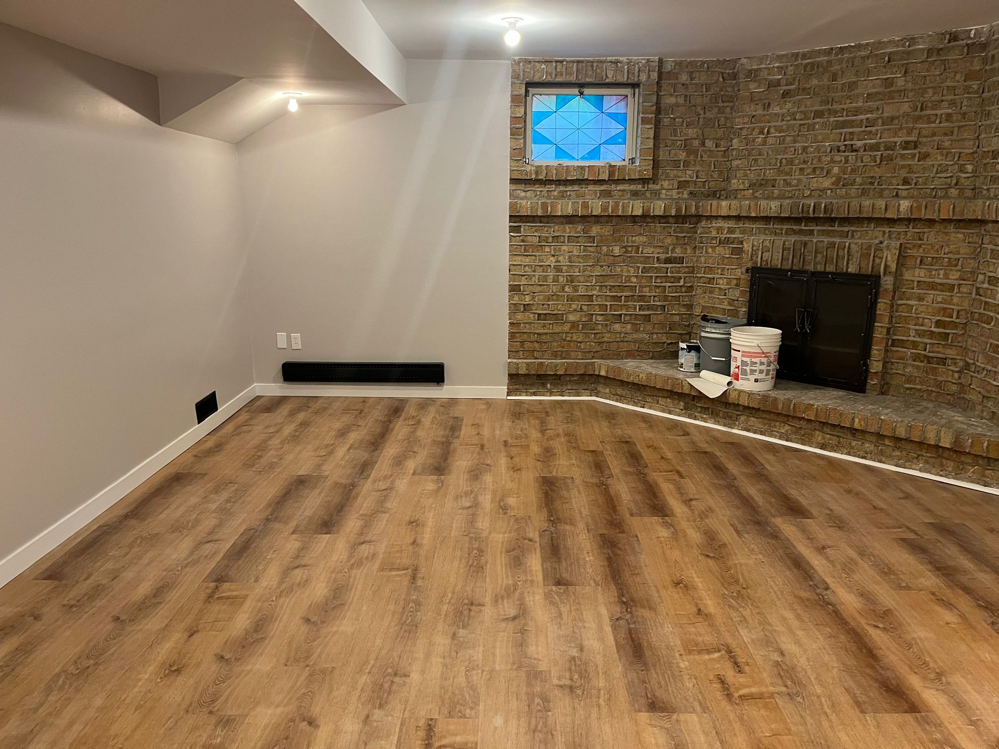 Finishing and restoring basement after flood in West Island Montreal