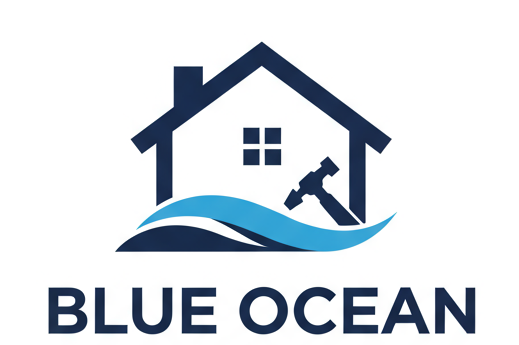 Blue Ocean Renovation Logo